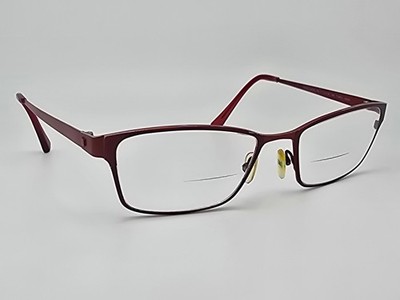 Modo 4038 Red Titanium Cat Eye Eyeglasses Frame Japan 52-18-145