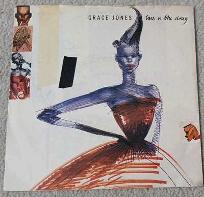 GRACE JONES - LOVE IS THE DRUG - 7'' Vinyl 45 RPM - IS 266