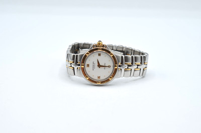 Raymond Weil Parsifal Two Tone Watch 18K Gold SS Quartz Swiss Ladies