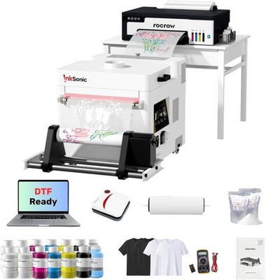 A3 L8058 DTF Printer Bundle, XP600 Printhead+Shaker+Laptop,for T-shirt Printing