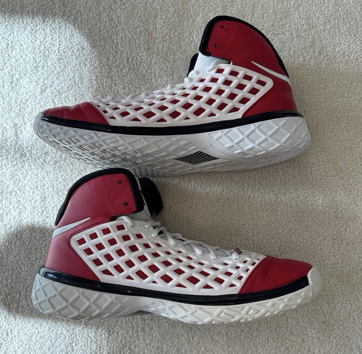 Nike Kobe 3 III Westchester Size 13 White/Red PE Player Exclusive
