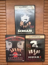 Scream DVD Collection 1-3 Set David Arquette, Neve Campbell