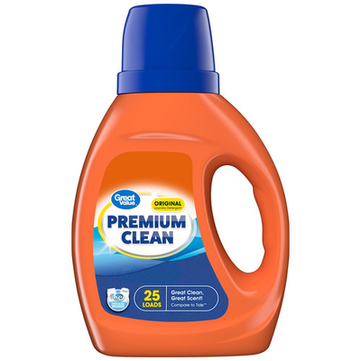 #ad Premium Clean Original Laundry Detergent 34 fl oz 25 loads $5.55