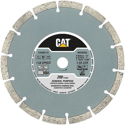 CAT Diamond Tools 14 in. 200 Trade General Purpose Diamond Circular Saw Blade