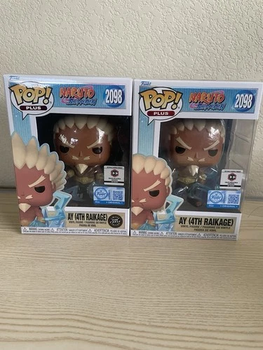 Funko Pop Naruto: Ay (4th Raikage) Chalice Pre Release Chase + Common Lot