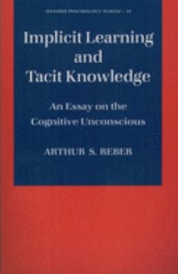 Implicit Learning And Tacit Wissen: an Essay On The Kognitives