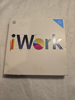 Apple iWork 09 Family Pack for Mac Pages Numbers Keynote Complete