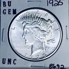 1925 P BU GEM PEACE SILVER DOLLAR UNC MS+++ U.S. MINT RARE COIN 8692