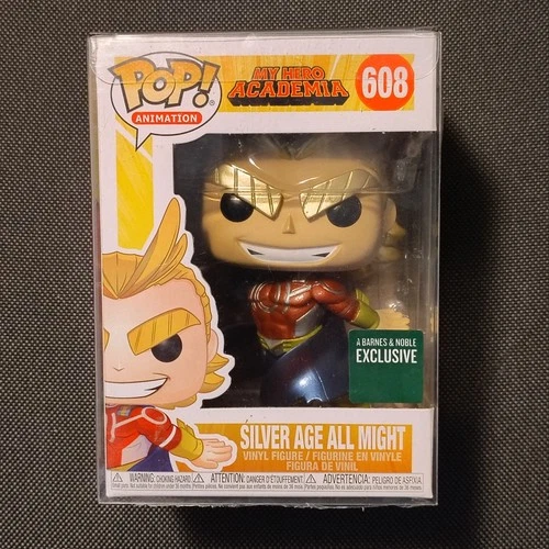 Funko Pop! My Hero Academia #608 Barnes & Noble Exclusive Silver Age All Might