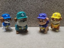 Paw Patrol Rubble  Crew Construction Family Grandpa Gravel Wheeler Mix Tool