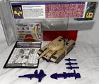Transformers Blitzwing 100% Complete 1985 Hasbro G1 Instructions Unused Decals