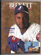 BECKETT Baseball Card Monthly | May 1994 | Cliff Floyd | Montreal Expos