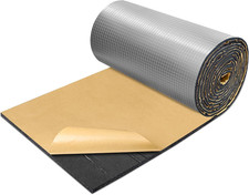 BXI Insulation Foam Roll - 13 X 157 X 0.2 Inch Self-Adhesive Thermal Board, Refl