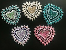 Sew On Lace Sequinned Beaded