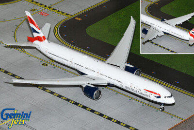 Gemini Jets 1:200 British Airways 777-300ER Flaps Down G2BAW1131F IN STOCK