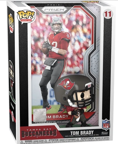 Funko POP! 11 Tom Brady Trading Card NFL Vinyl Figure Tampa Bay Buccaneers
