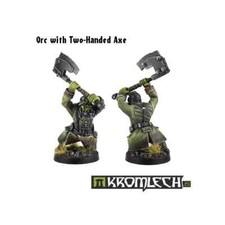 KROMLECH ORC WITH TWO-HANDED AXE