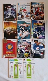 Nintendo Wii & Wii U Replacement Cover Art ONLY