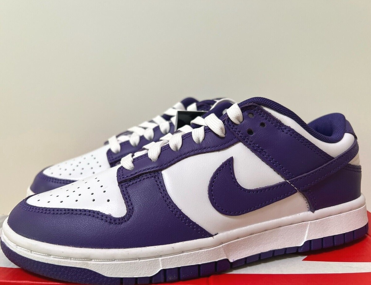 靴 Nike Dunk Low Retro Court Purple 28.5 Nike Dunk Low Retro Championship Court Purple Shoes Sneakers