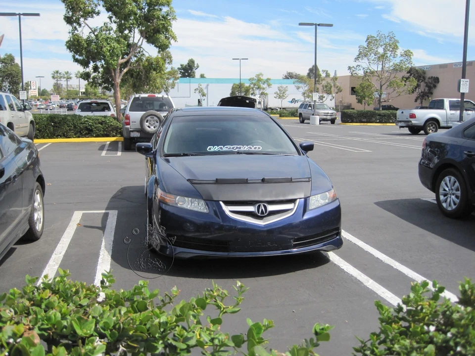 Sujetador con capucha máscara capó coche se adapta a ACURA TL UA 2004 2005 2006 2007 2008 Foto 2 de 4