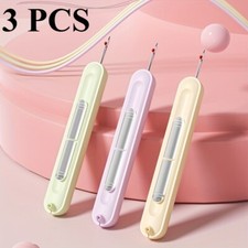 3pcs Easy Thread Sewing Needle Threaders for Seniors - Multi-Functional Hand Sew