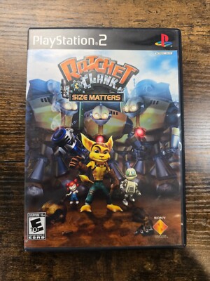 Ratchet & Clank: Size Matters (Sony PlayStation 2, 2008) PS2 Game & Case