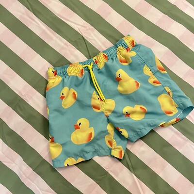 Primark Mens Swimwear Rubber Duck Swim Shorts Primark Primark