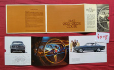 N° 4018  /  FIAT 2300-2300 S coupé  / catalogue en Francais 1963