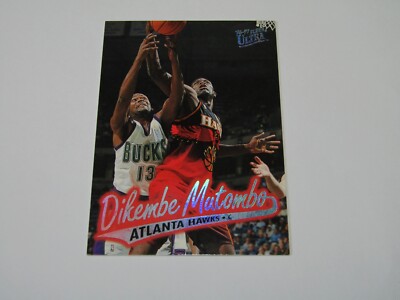 NBA 1997 - Dikembe Mutombo - Atlanta Hawks  - Fleer Ultra -