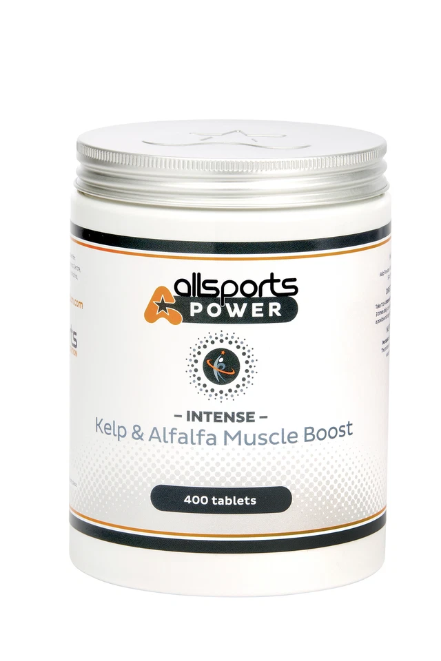 ALLSPORTS NUTRITION ALLSPORTS:POWER Intense Kelp & Alfalfa Muscle Booster 400 tablets