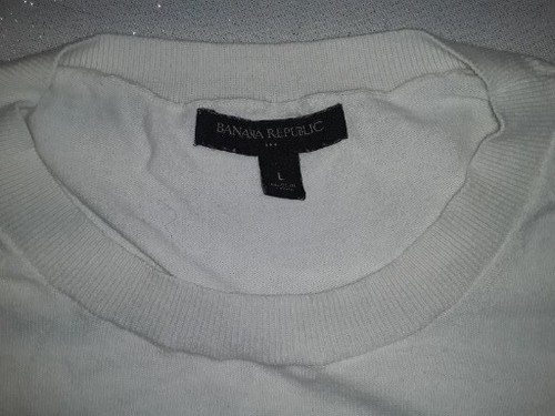 Banana Republic Frenchie French Bulldog with Red Bow Cotton Sweater LARGE - Picture 10 of 11