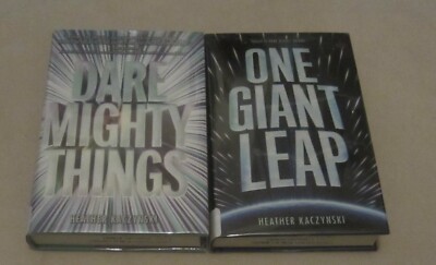 Lot of 2 Heather Kaczynski Dare Mighty Things One Giant Leap