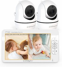 Babystar 2.4" Video Baby Monitor with Digital Color Camera, Wireless View Video
