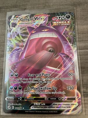 Gengar VMAX 157/264: Pokémon Fusion Strike | eBay Gengar VMAX 157/264: Pokémon Fusion Strike | eBay