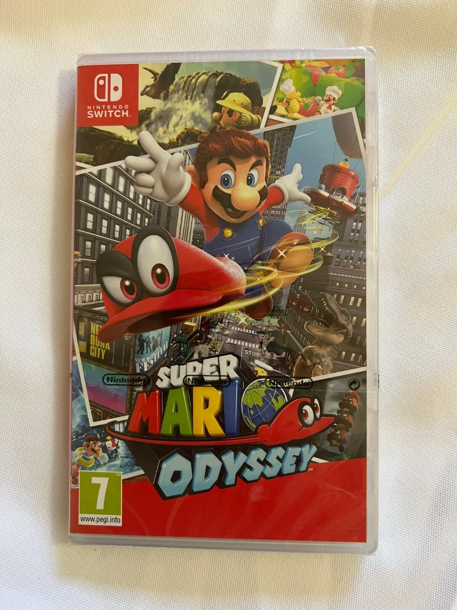 Nintendo Switch Super Mario Odyssey UK IMPORT GAME NEW