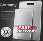 Tagliere in titanio biadesivo in titanio per cucina campeggio