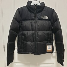The North Face Nuptse Jacket Womens Size Small Black
