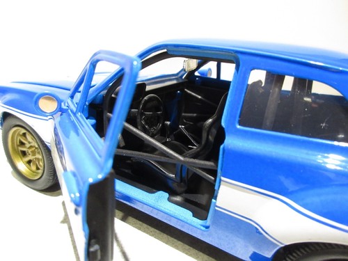 Mint 1:24 Scale JADA Fast & Furious Blue 1974 Ford Escort Diecast Car - Picture 9 of 11