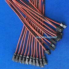 10pair JST-SM 2P Male Female Connector 15CM 22AWG Wire for RC LiPO BATTERY