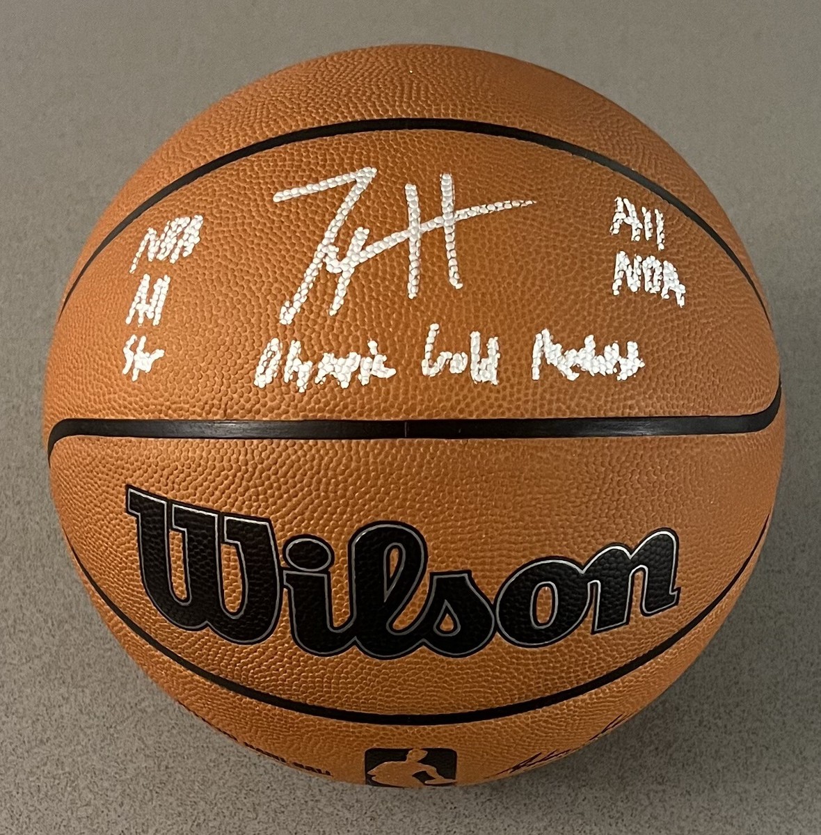 Tyrese Haliburton Signed & Multi-Inscribed Wilson Official Game 