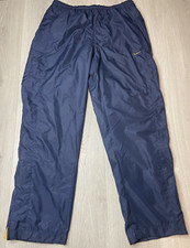 Vintage Nike Pants Mens XL Windbreaker Track Lined Baggy Y2K Lined Zip Ankle