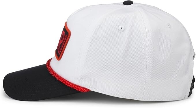 American Needle Atari Roscoe Adjustable Snapback Hat White/Black