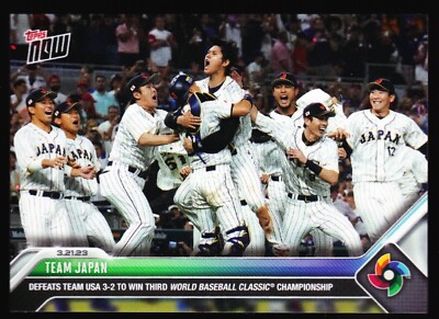 Shohei Ohtani Angels Team Japan World Baseball Classic 2023 Topps