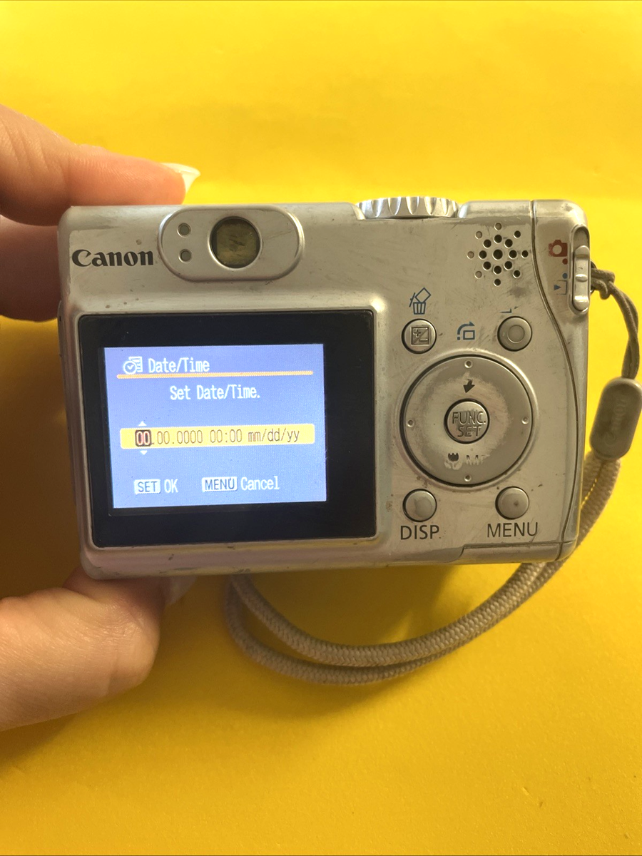 【動作確認済み】CANON POWERSHOT A530 PC1184 単三電池 キャノン コンパクトデジタルカメラ パワーショット A530 電池式 写真