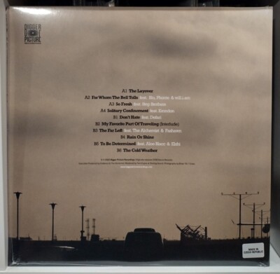 RARE! Evidence ‎The Layover EP Blue Vinyl 2022 ReIssue /200