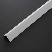 PROFILO ANGOLARE PARASPIGOLO IN PLASTICA PVC BIANCO 20X20 H 2,60 MT x 2 ASTE