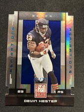 2008 Donruss Elite Devin Hester #19 Aspirations Die-Cut /77 Bears