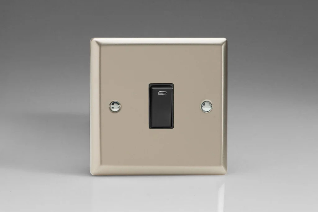 Switch Satin 20A + Neon Classic Black Insert Varilight XN20NB