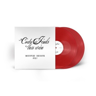 CODY JINKS - LESS WISE MODIFIED (TRANSLUCENT RED )  2 VINYL LP NEU