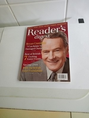 Reader's Digest April 2018 Bryan Cranston